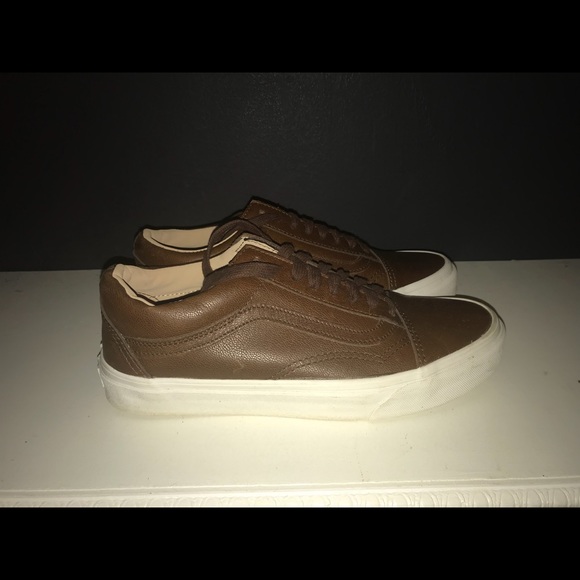 Vans Shoes - Brown Low Top Vans